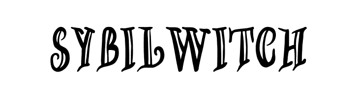 SYBIL WITCH  नि: शुल्क फ़ॉन्ट्स डाउनलोड