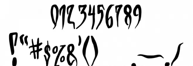 SYBIL WITCH Font OTHER CHARS