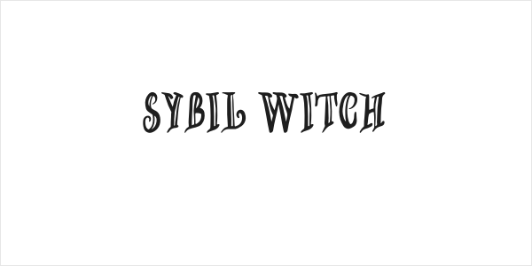 SYBIL WITCH Logo