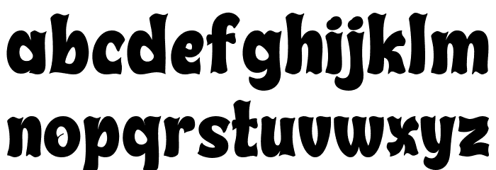 SYCERO Trial Regular 字体 小写