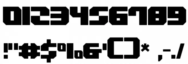 SYFY Fantasy Font OTHER CHARS