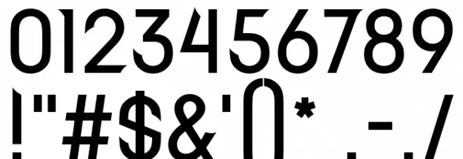 SYFYKrypton Font OTHER CHARS