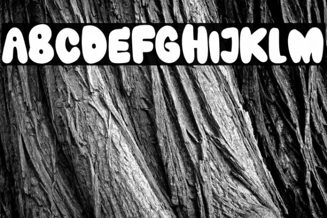 SYNCHRONIZE DEMO Font examples