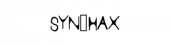 SYN_HAX  नि: शुल्क फ़ॉन्ट्स डाउनलोड