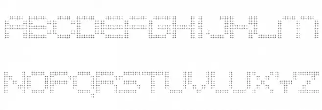 SYSTEM HATCH 字体 大写