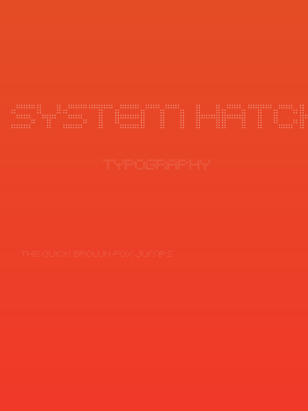 SYSTEM HATCH Poster