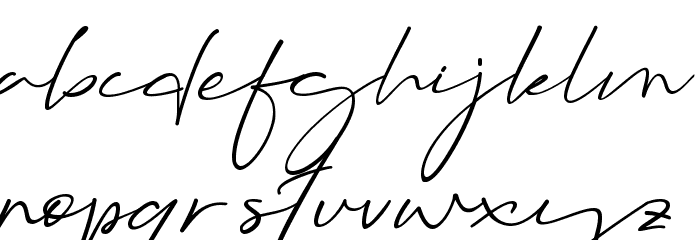 Syabian - Personal Use Font LOWERCASE