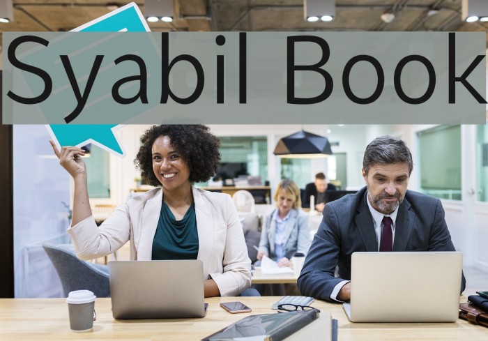 Syabil Book Font examples