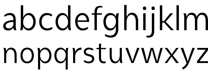 Syabil Book Font LOWERCASE
