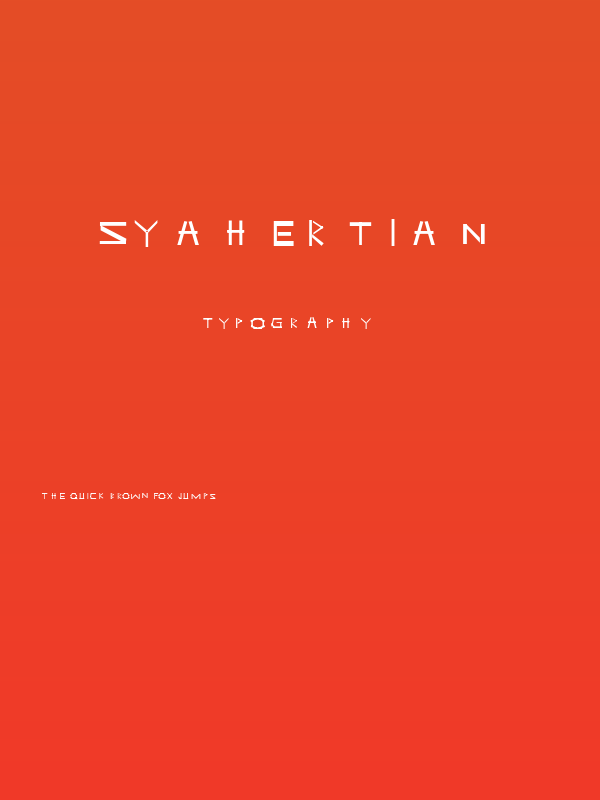 Syahertian Poster