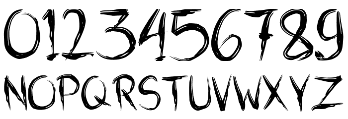 Syaiton Regular Font OTHER CHARS