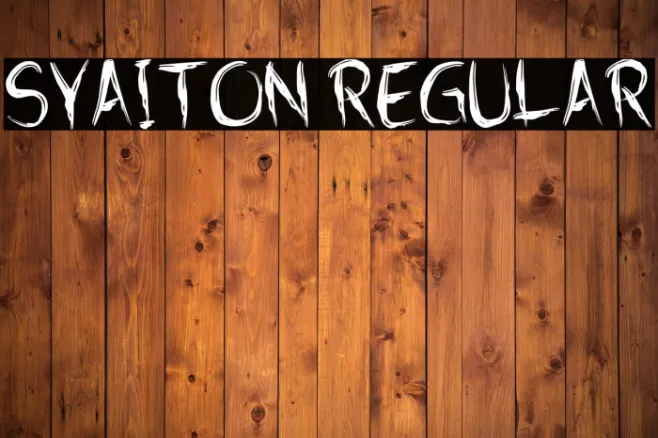 Syaiton Regular Example 3