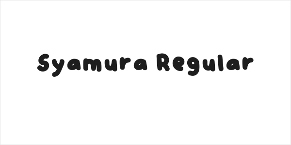 Syamura Regular Logo