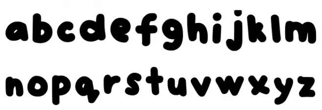 Syamura Regular Fonte MINÚSCULAS