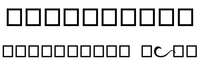 Syantic Font OTHER CHARS
