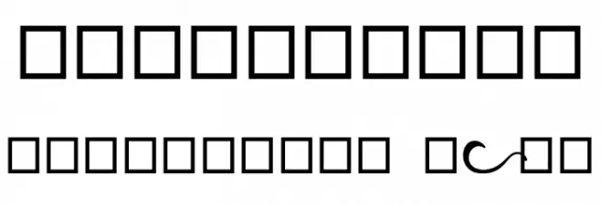 Syantic Font OTHER CHARS