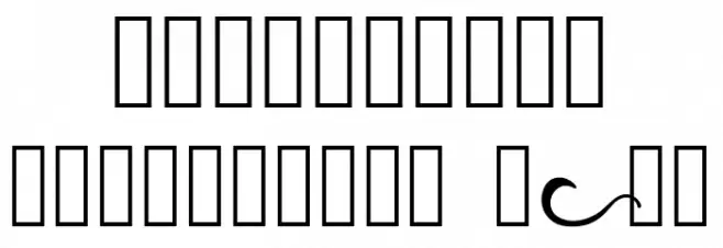 Syantic Font OTHER CHARS