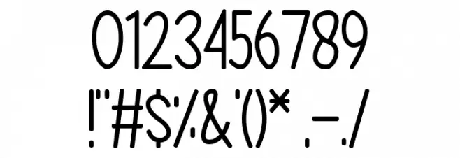 Syariana Font OTHER CHARS