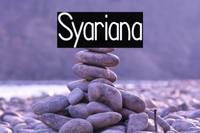 Syariana Example 3