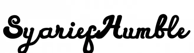 Syarief  Humble  Frei Schriftart Herunterladen