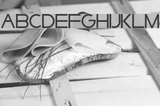 Syarpfiqr  Sans Font examples