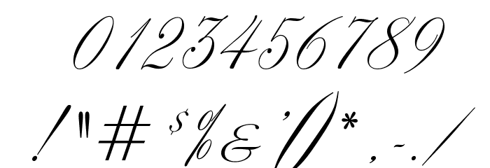 SybarisOpti-Supplement Font OTHER CHARS