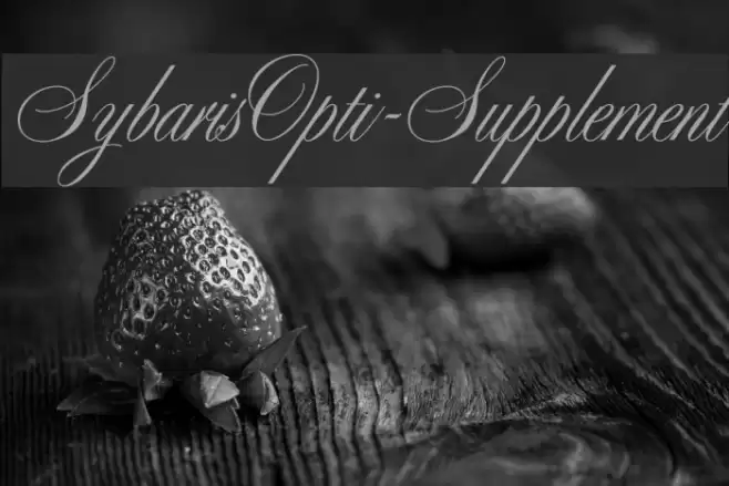 SybarisOpti-Supplement  examples