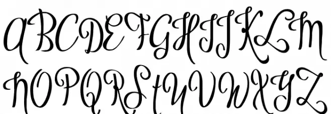 Sybelia Demo Шрифта ВЕРХНИЙ