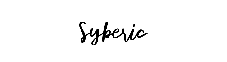 Syberic  Скачать бесплатные шрифты