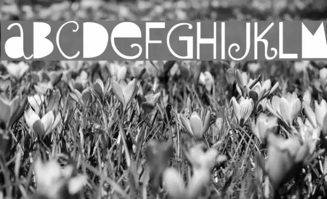 Sybil Green Font examples