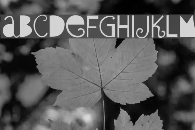 Sybil Green Font examples