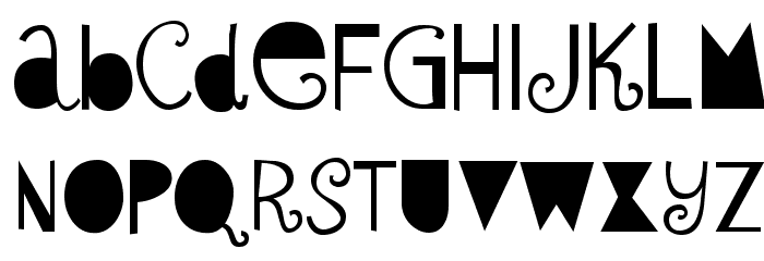 Sybil Green Font LOWERCASE