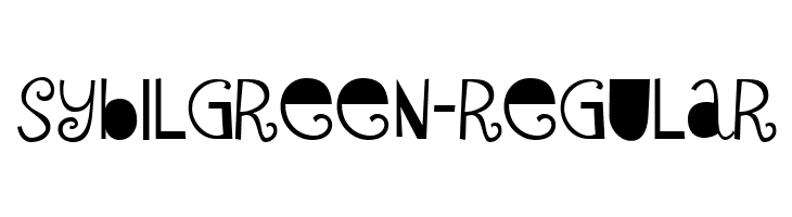 SybilGreen-Regular  لخطوط تنزيل