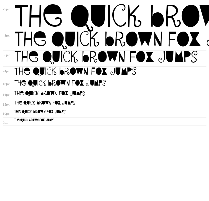 SybilGreen-Regular Waterfall