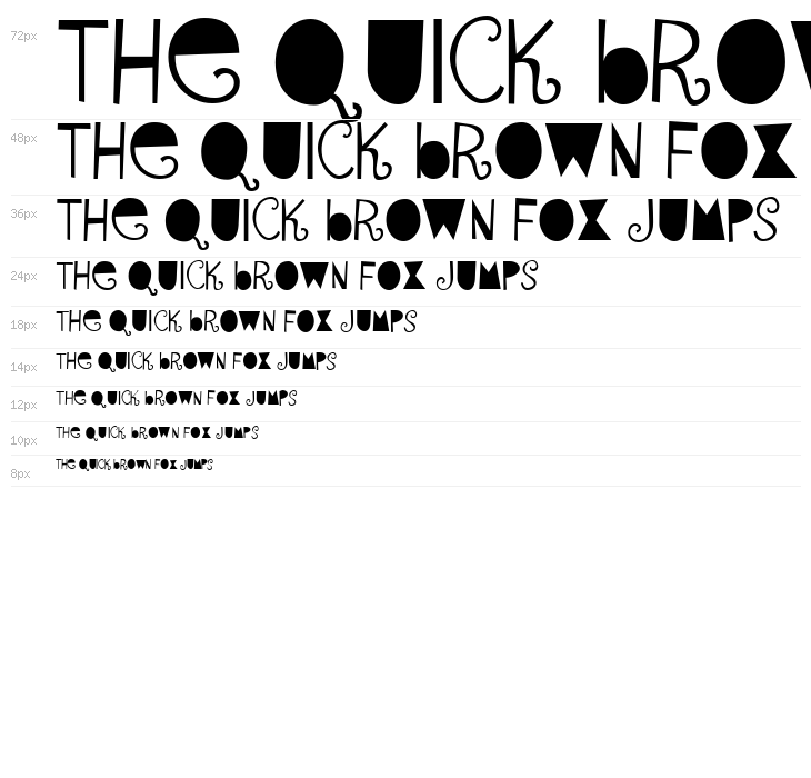 SybilGreen-Regular Waterfall