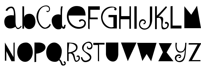 SybilGreen-Regular Font LOWERCASE