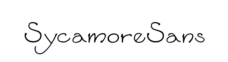 SycamoreSans  font caratteri gratis