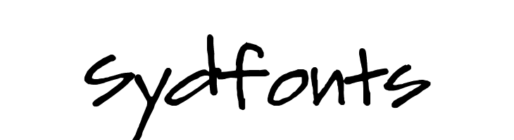 Sydfonts  Frei Schriftart Herunterladen