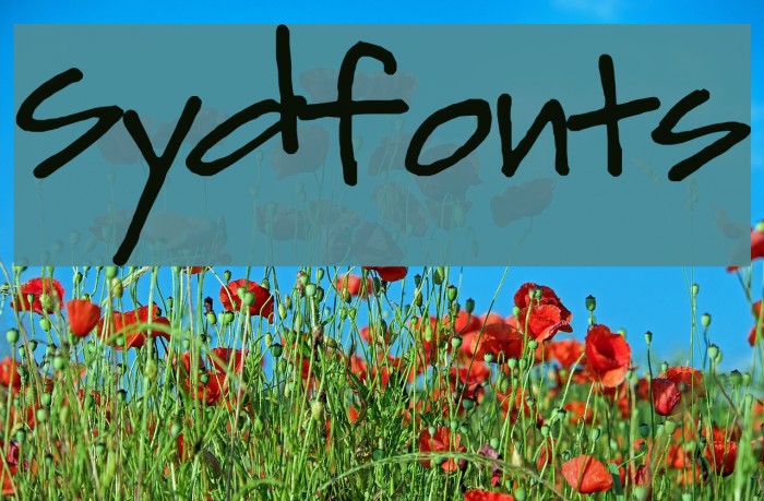 Sydfonts Example 1