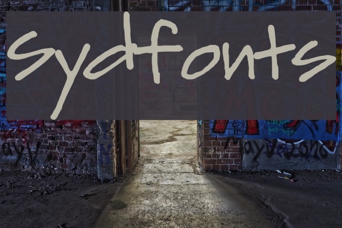 Sydfonts Example 2