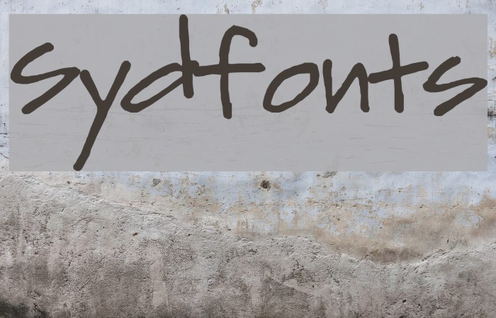 Sydfonts Example 3