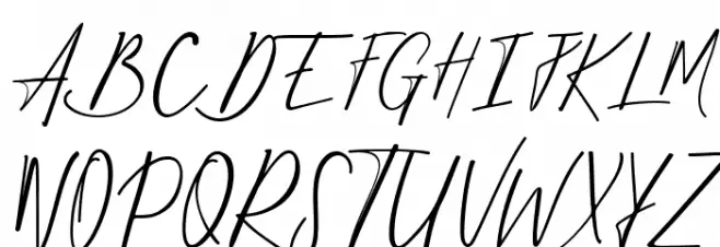 Sydhartta Schriftart Groß