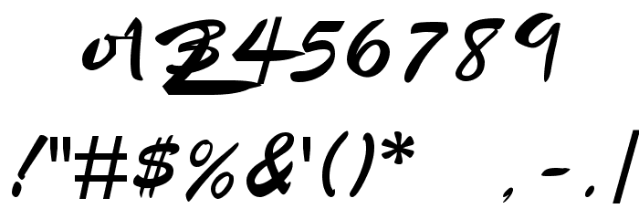 Sydney 2000 Schriftart Anderer Schreiben