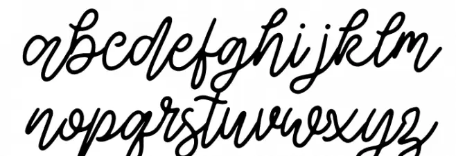 Sydney Lover Demo Regular Caratteri MINUSCOLO