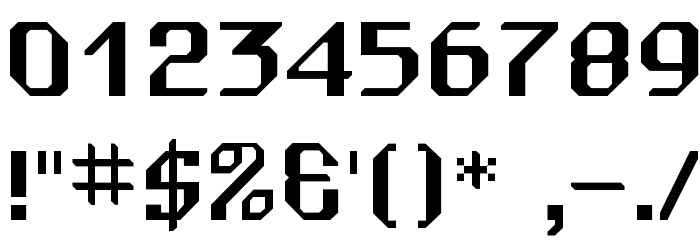 Sydney Regular Font OTHER CHARS