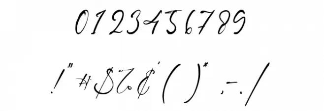 Sydney Signature फ़ॉन्ट अन्य घर का काम