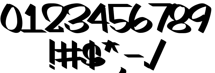 Sydney Style Font OTHER CHARS