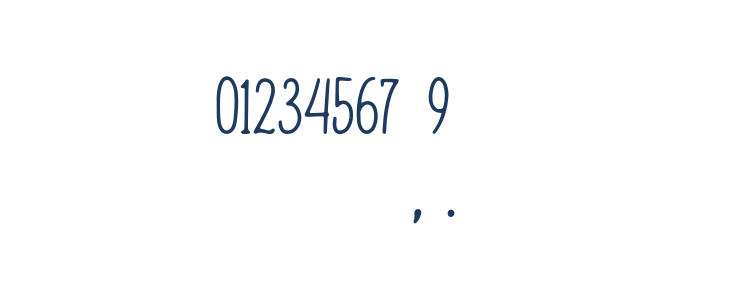 SydneyLoverDemo-Regular Other Characters