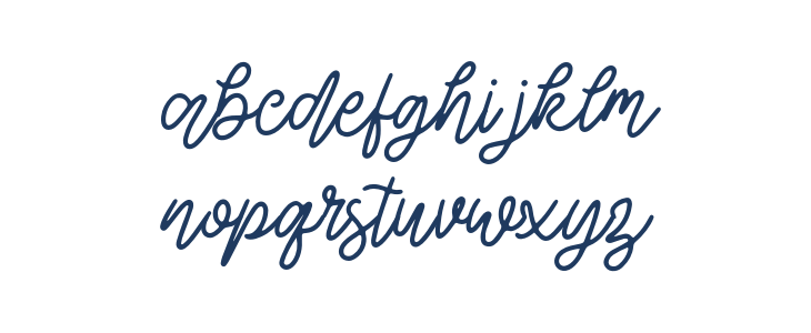 SydneyLoverDemo-Regular Lowercase