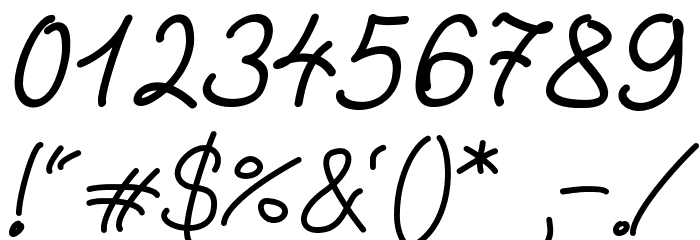 Syera InLine Font OTHER CHARS